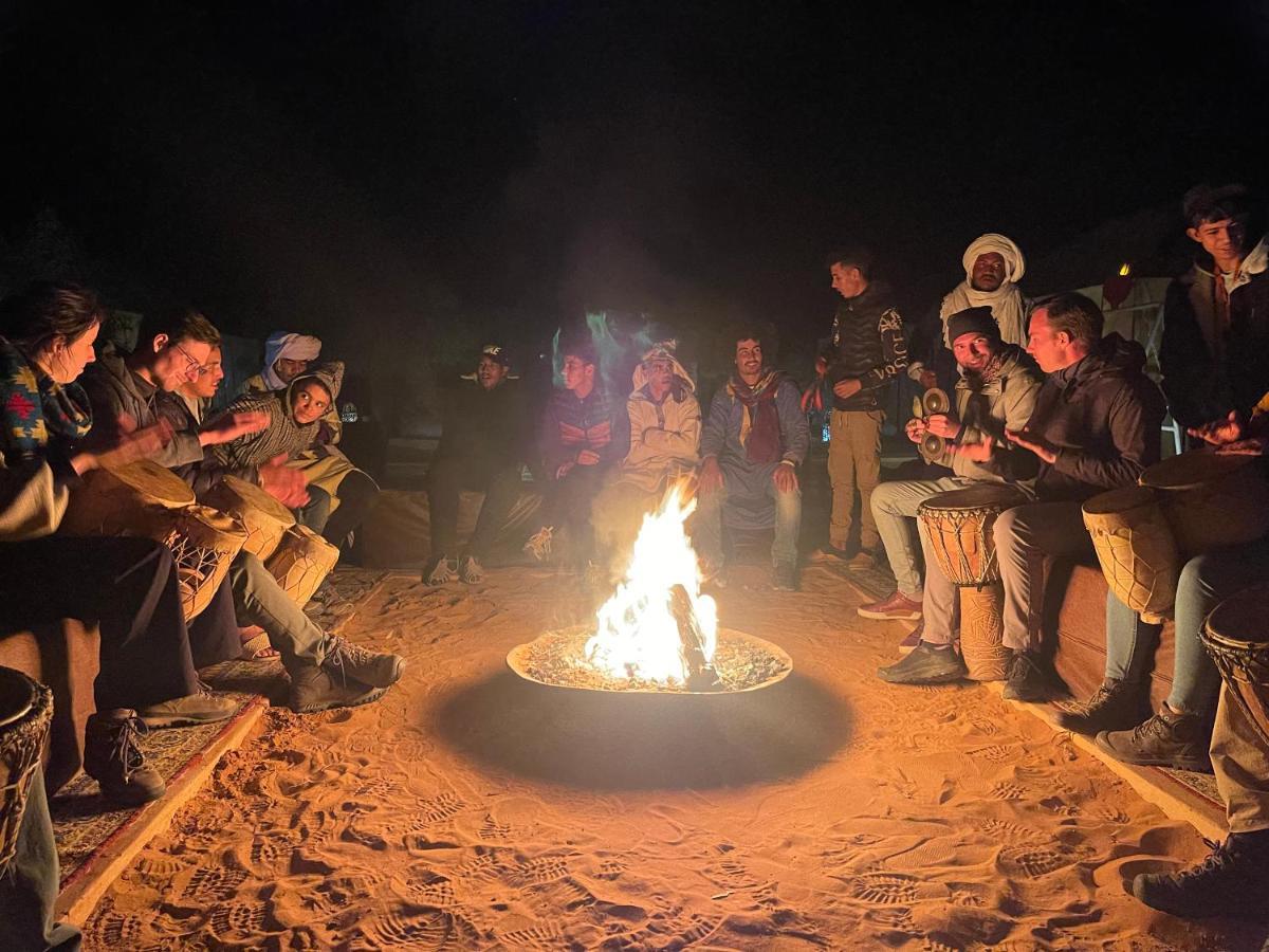 Roses Desert Camp Merzouga Exterior foto